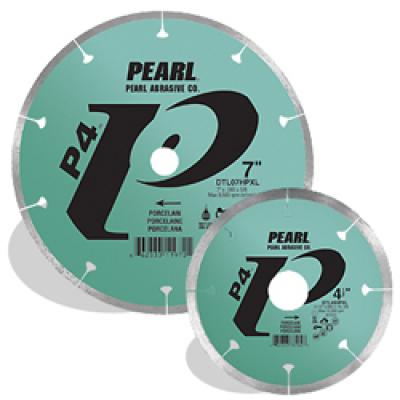 4 x .060 x 20mm 7/8, 5/8 Pearl P4™ Dry Porcelain Blade, 8mm Rim