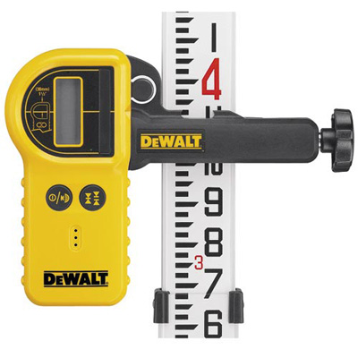 Digital laser detector with clamp