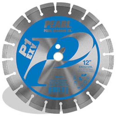 14 x .125 x 1, 20mm Pearl P1 E x V™ Concrete & Masonry Segmented Blade, 12mm Rim