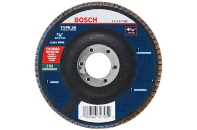 4-1/2 In. 7/8 In. Arbor Type 29 120 Grit Blending/Grinding Abrasive Wheel (10 Pack)