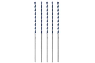 5/32 In. x 6 In. BlueGranite™ Turbo Carbide Hammer Drill Bits (5 Pack)