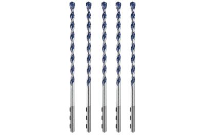 1/4 In. x 6 In. BlueGranite™ Turbo Carbide Hammer Drill Bits (5 Pack)