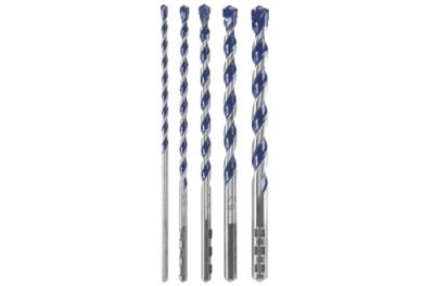5 Piece BlueGranite™ Turbo Carbide Hammer Drill Bits Set