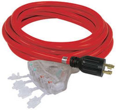 Generator extension cord