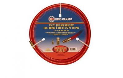 PVC Air Hose, 25' x 3/8"