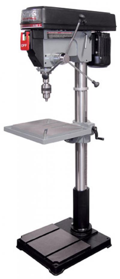 16 Speed - 22" Drill Press with Safety Guard
