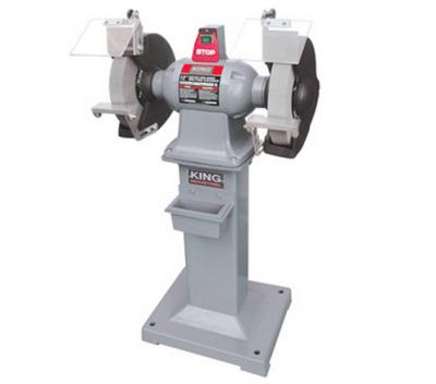 12" Heavy-Duty Bench Grinder With Floor Stand