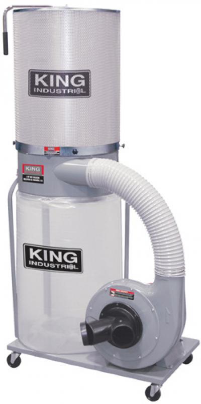 1200 CFM Dust Collector with Canister Filter (220V)
