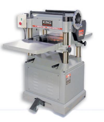 15" Planer with Spiral Cutterhead