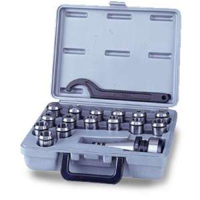 18 PC. Collet set R8 Taper