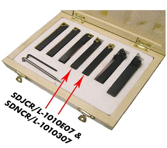 2 pc. Carbide Cutter Tip Sets for Cutter Holder KM-047