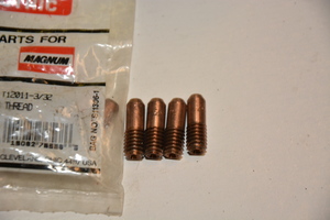 CONTACT TIP 1/16 IN (1.6 MM), 5/16 IN (7.9 MM) LONG, 18 THREAD (10 PACK)