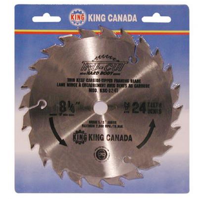 8 1/4" Tungsten Carbide Tipped "HARD PLATE" Saw Blade "Framing"