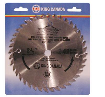 8 1/4" Tungsten Carbide Tipped "HARD PLATE" Saw Blade "Finishing"