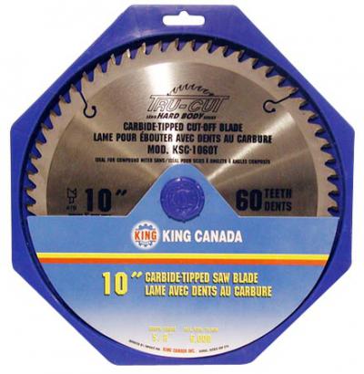 10" Tungsten Carbide Tipped "HARD PLATE" Saw Blade "Compound Mitre Saw / Cross-Cut"