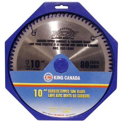 10" Tungsten Carbide Tipped "HARD PLATE" Saw Blade "Cross-Cut Table Saw"