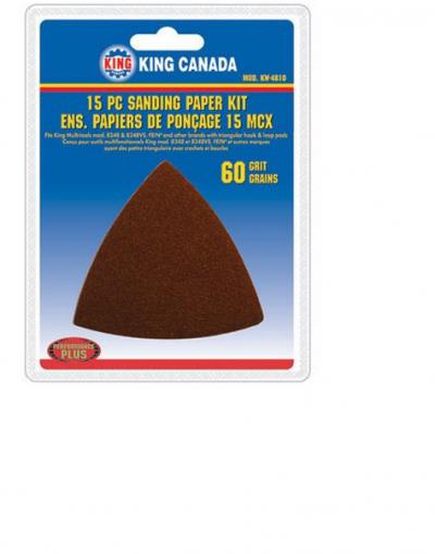Sanding Paper Kit (15 Pc)