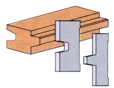 Tongue & Groove Casting Knives 