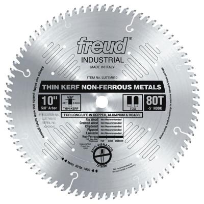 10" Thin Kerf Non-Ferrous Metal Blade