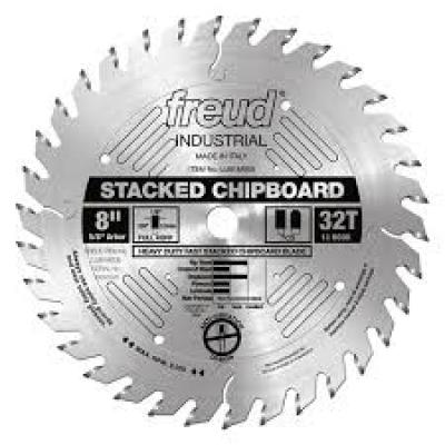 8" Heavy Duty Stacked Chipboard Saw Blade