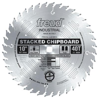 10" Heavy Duty Stacked Chipboard Blade