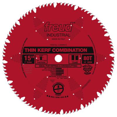 15" Thin Kerf Combination Blade