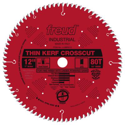 12" Thin Kerf Fine Finish Crosscut Blade