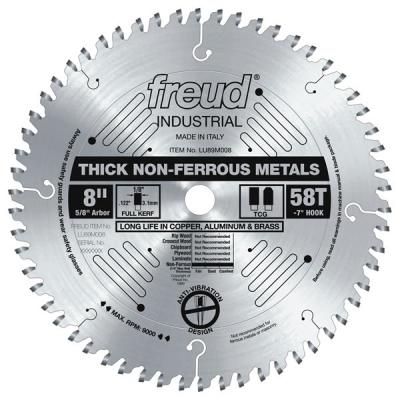 8" Thick Non-Ferrous Metal Blade