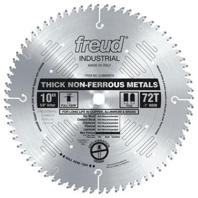 10" Thick Non-Ferrous Metal Blade