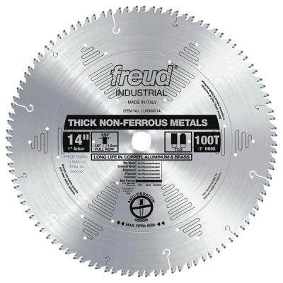 14" Thick Non-Ferrous Metal Blade