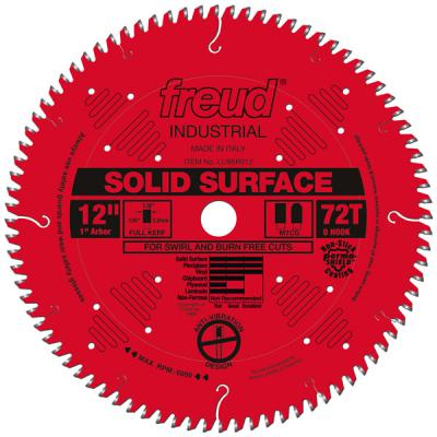 12" Solid Surface Blade