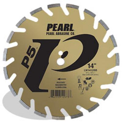 14 x .125 x 1 Pearl P5™ Masonry Segmented Blade, 12mm Rim