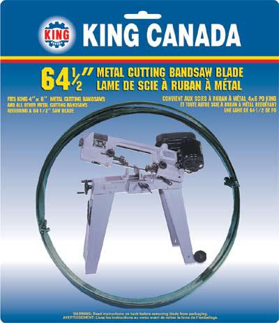 64 1/2" Bi-Metal Bandsaw Blades