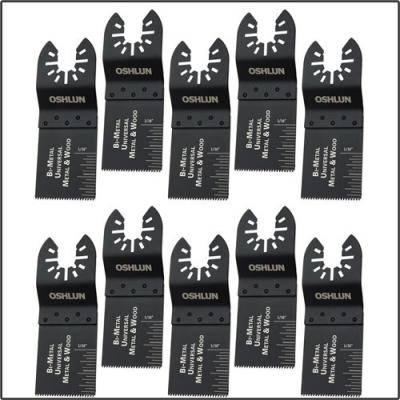 1 1/3 in. Universal Bi-Metal Oscillating Tool Blade - 10 pack (Quick-Fit)