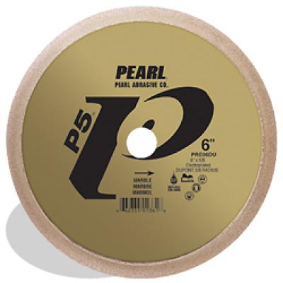6 x 5/8 Pearl P5™ DuPont 3/8 Rad. Profile Wheel, Special Electroplated for Granite