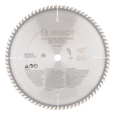 10" 80T 5/8 HLTCG NF Circular Saw Blade