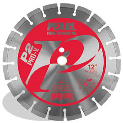 14 x .125 x 20mm Pearl P2 Pro-V™ Concrete & Mansory Blade, 12mm Rim