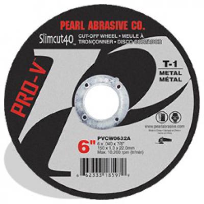 6 x .045 x 7/8 Slimcut45™ Pro-V™ AO Thin Cut-Off Wheels, A46, 25/Box