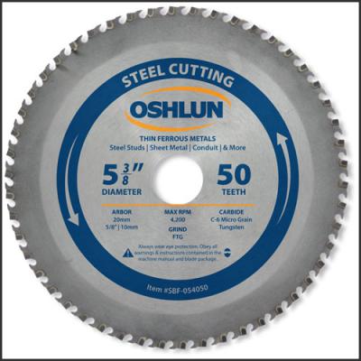 5 3/8 in. Steel & Ferrous Metal Saw Blade