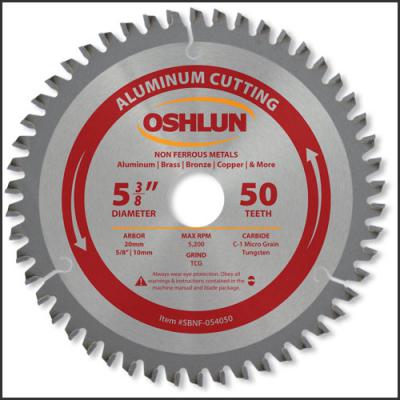 5 3/8 in. 50T Arbor Saw Blade - Non Ferrous