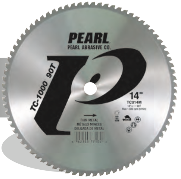 PEARL TC1000 THIN STEEL BLADE 12", 80T , 1" ARBOR