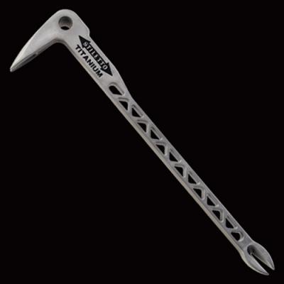 12" Titanium "ClawBar" Nail Puller w/ DIMPLER 