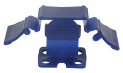 3/8" to 1/4" Tuscan Blue SeamClip™, 150/Box