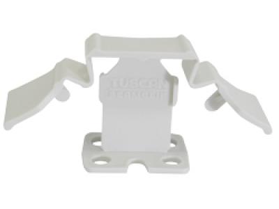 1/8" to 1/4" Tuscan White SeamClip™, 500/Box