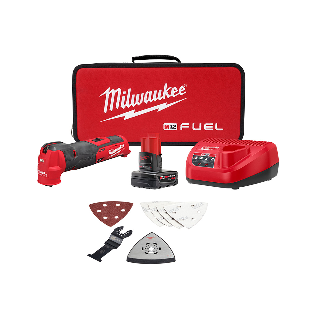 M12 FUEL 12 Volt Lithium-Ion Brushless Cordless Oscillating Multi-Tool Kit