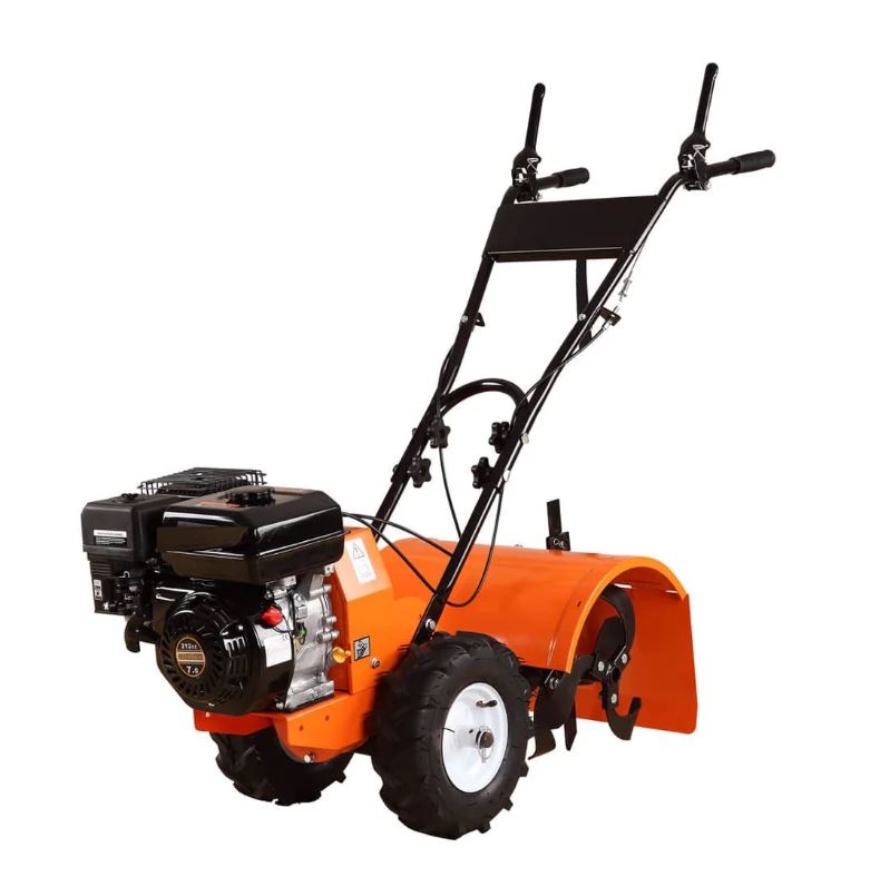 19" Self-Propelled Garden Tiller