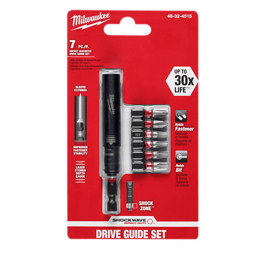 SHOCKWAVE™ Impact Magnetic Drive Guide Set - 7 PC