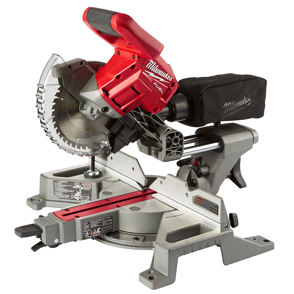M18 FUEL 18 Volt Lithium-Ion Cordless 7-1/4 in. Dual Bevel Sliding Compound Miter Saw - Tool Only