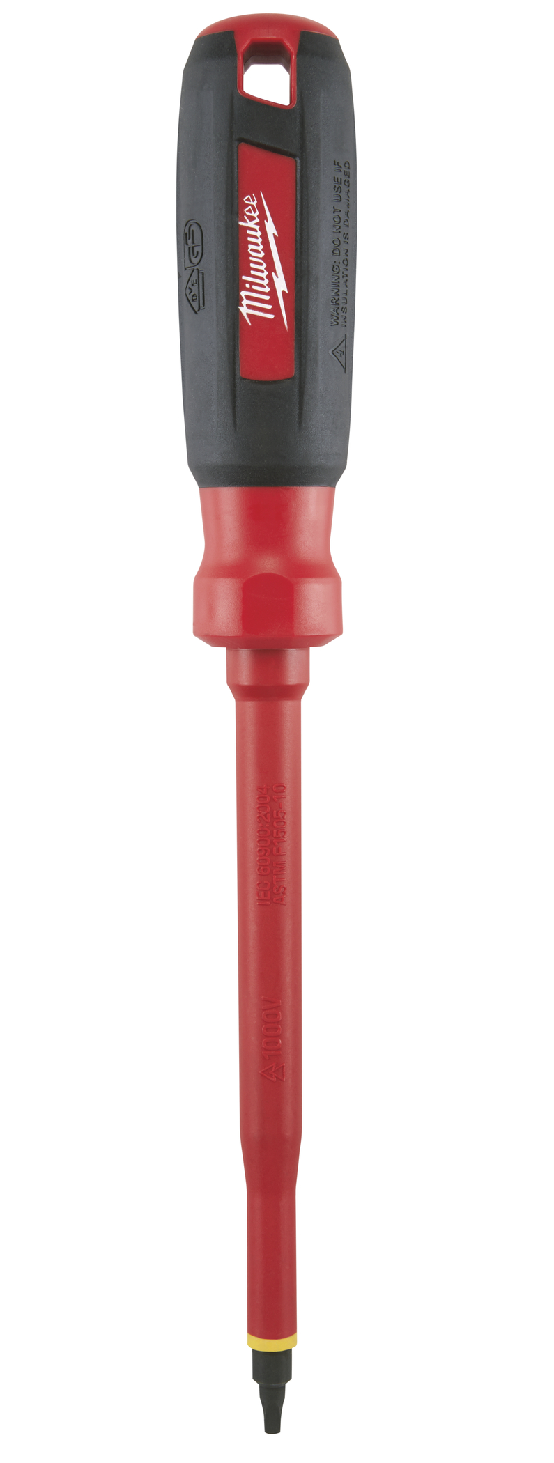 #3 Square 6 in. 1000V Insulated Screwdriver