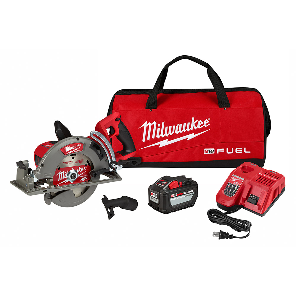 M18 FUEL 18 Volt Lithium-Ion Brushless Cordless Rear Handle 7-1/4 in. Circular Saw Kit